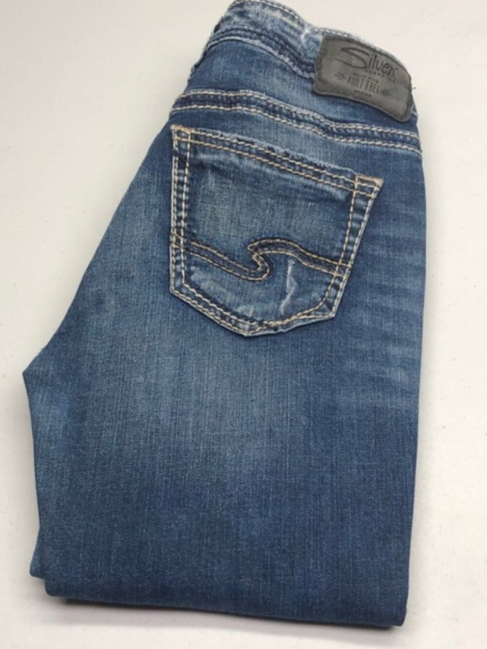 SILVER GIRLFRIEND STYLE SKINNY JEANS 25x29 ⭐️